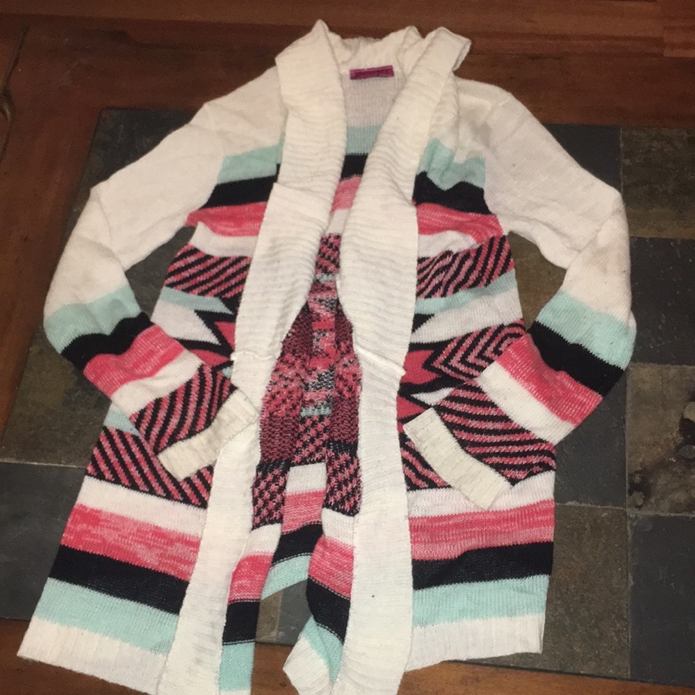 Colorful cardigan